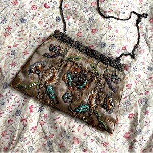 Beaded Cross Body Bag